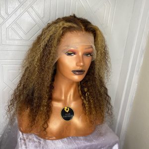 Highlight curly wig