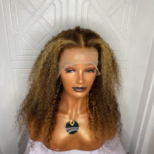 Highlight curly wig